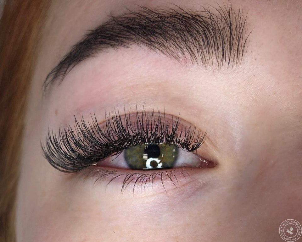Нарощенных ресниц 2д стрелочка