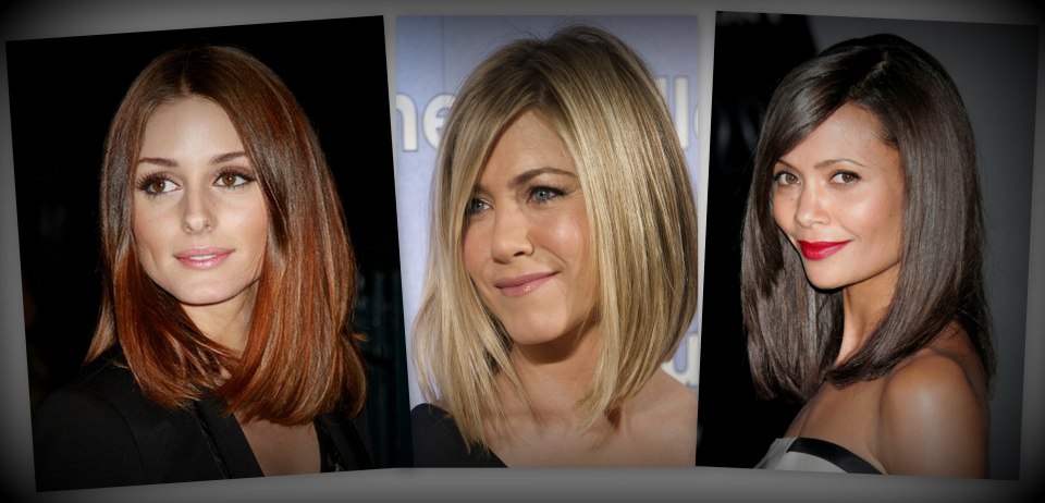 Удлиненное каре для круглого лица