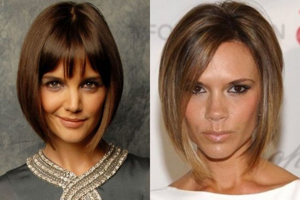 Стрижки для худого лица