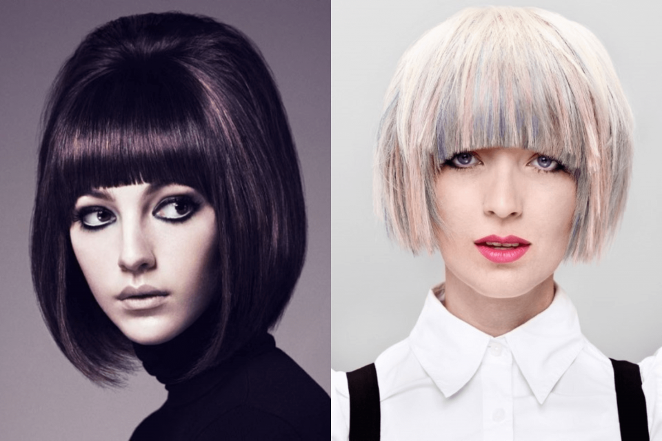 Французское каре с челкой