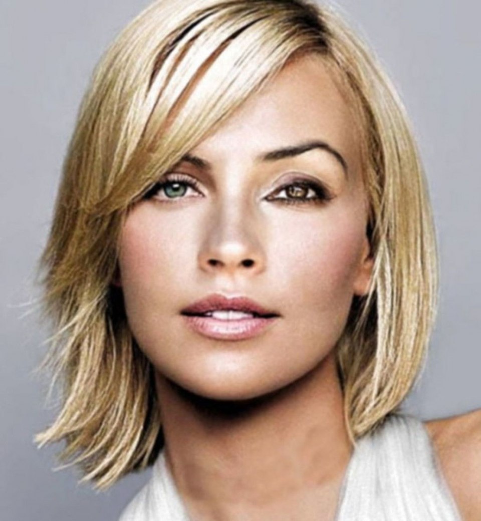 Стрижки на средние волосы для овального лица