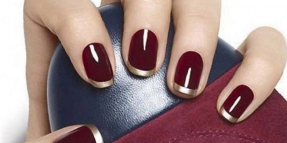 Бордовый френч