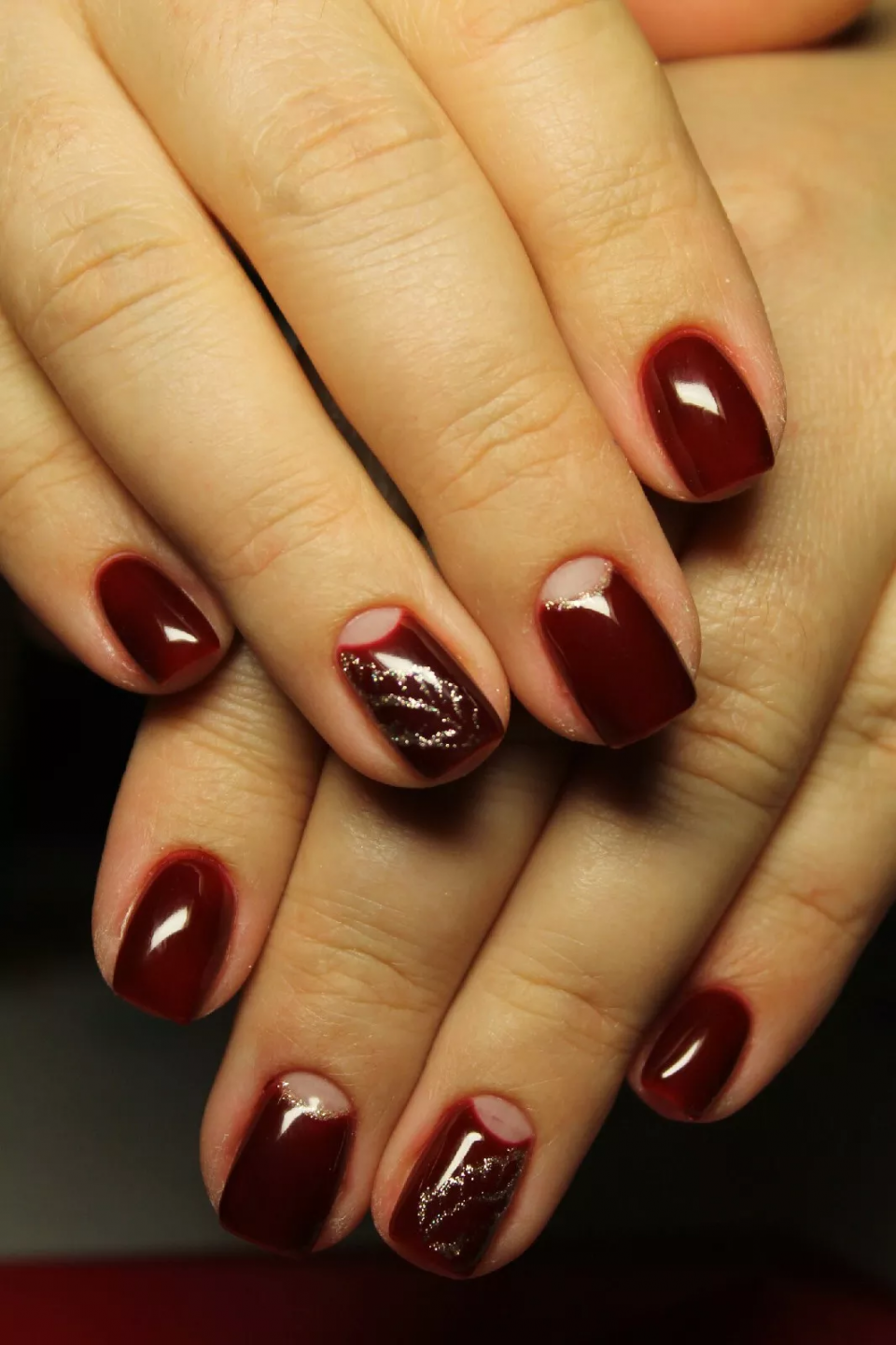 Шеллак бордо темный