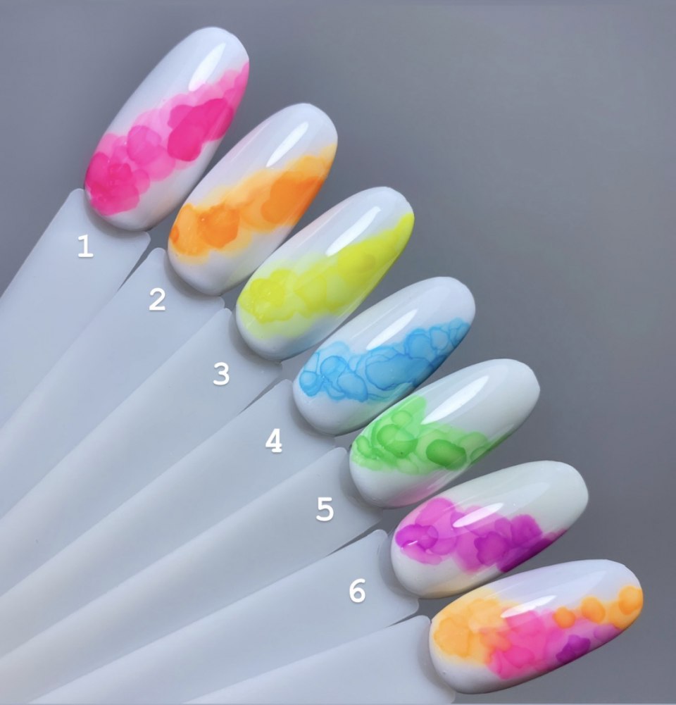 Акварельные капли Коди