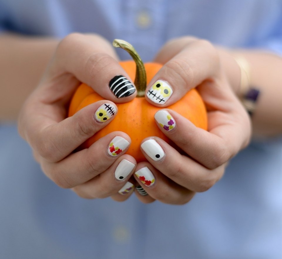 Ногти в стиле инди КИД