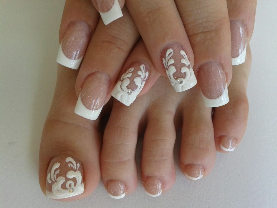 Маникюр и педикюр для невесты