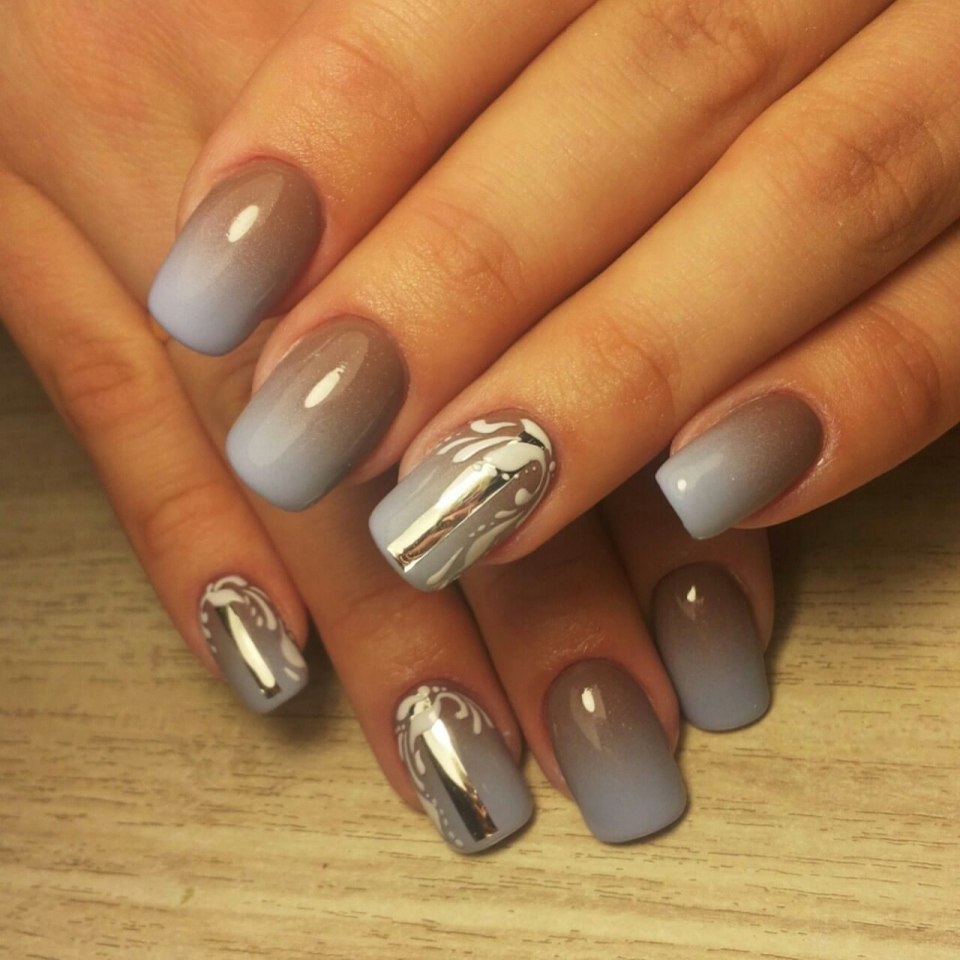 Дизайн ногтей на работу