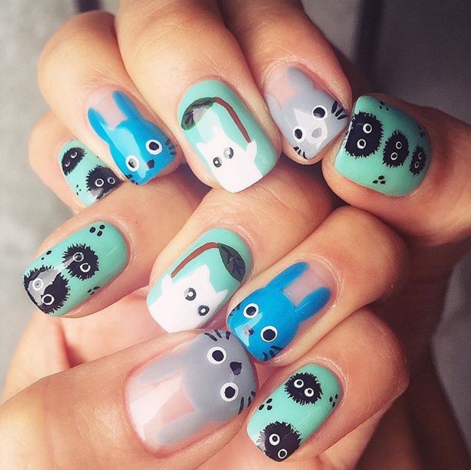 Кавайные ногти