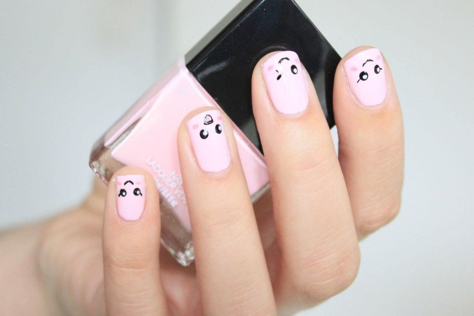 Маникюр аниме