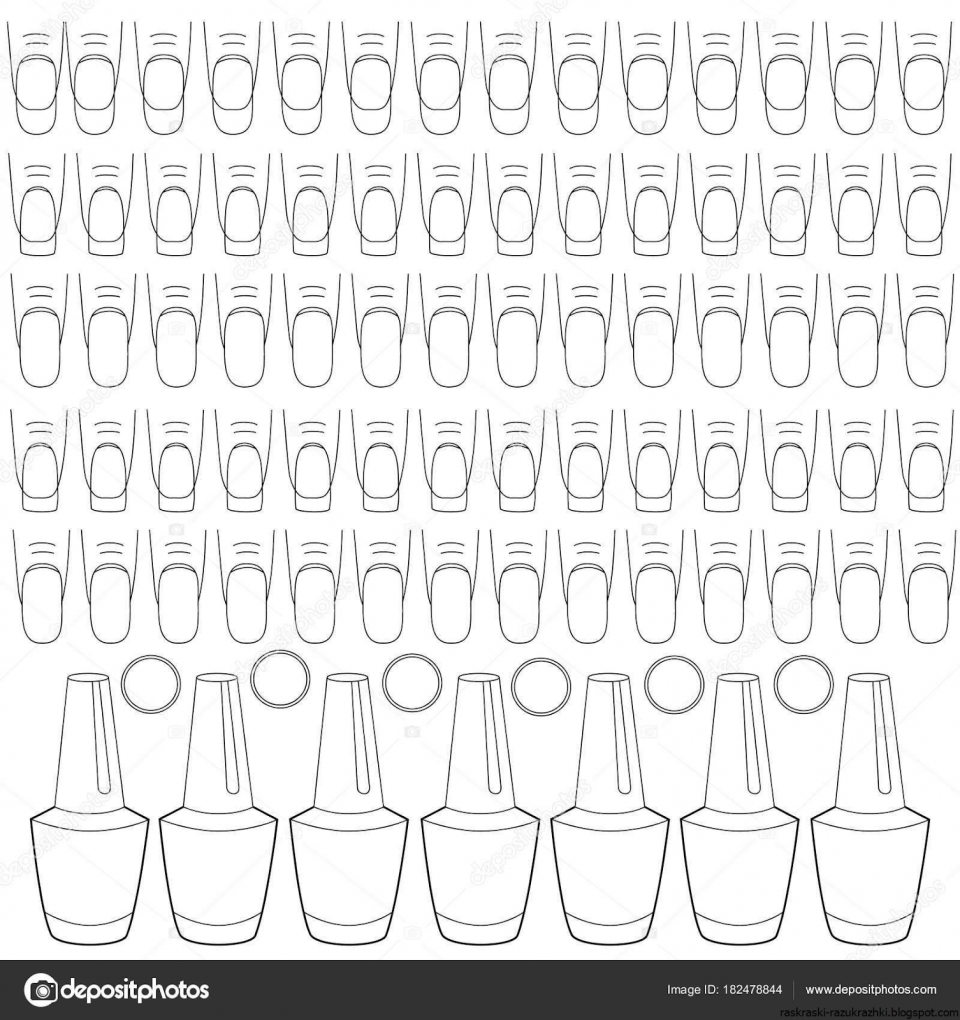 Ногти для раскрашивания