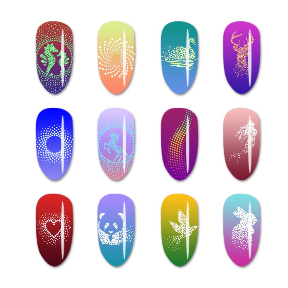 Макет ногтей