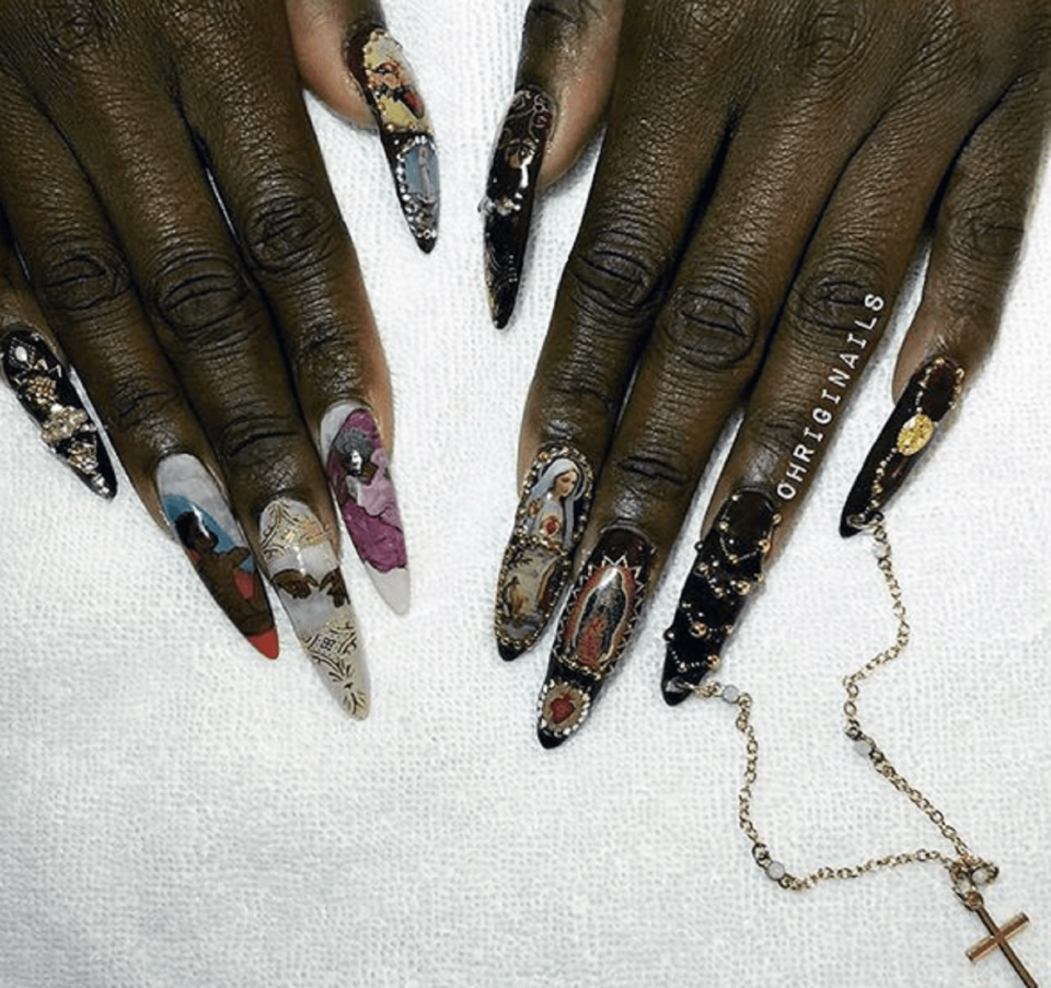 Страшный маникюр