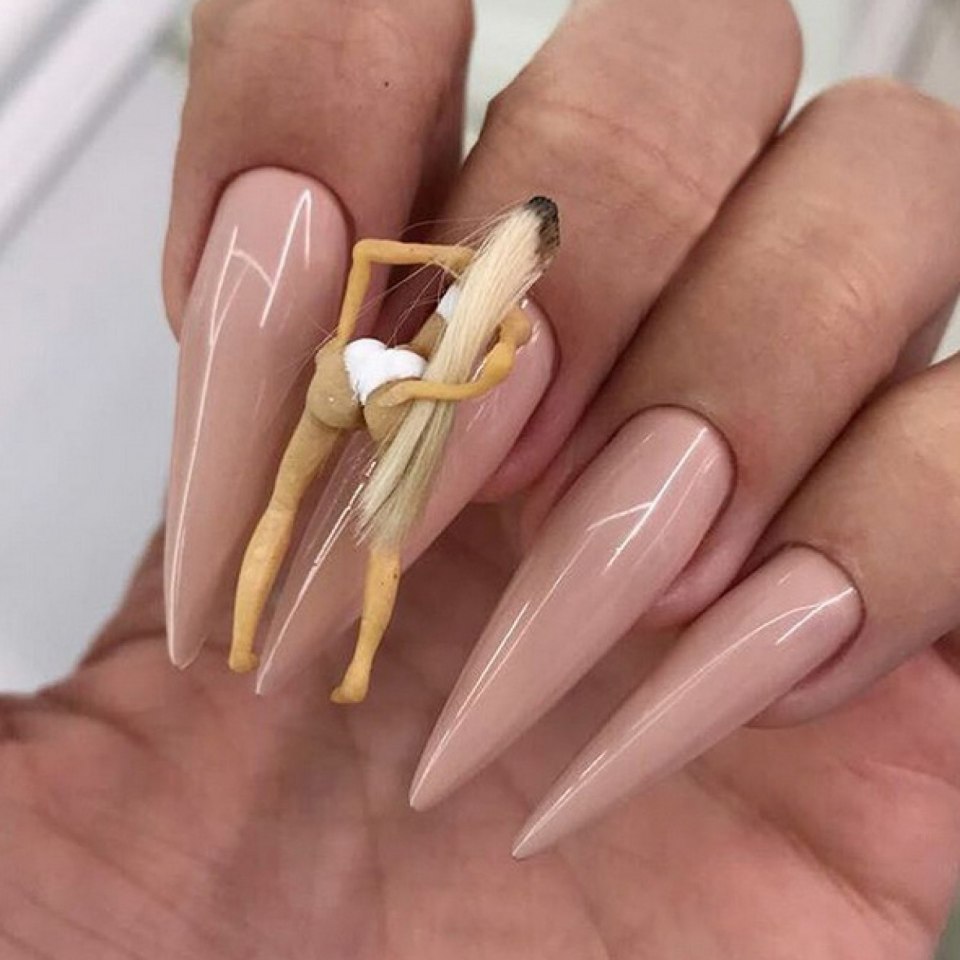 Страшныемногти на ногах