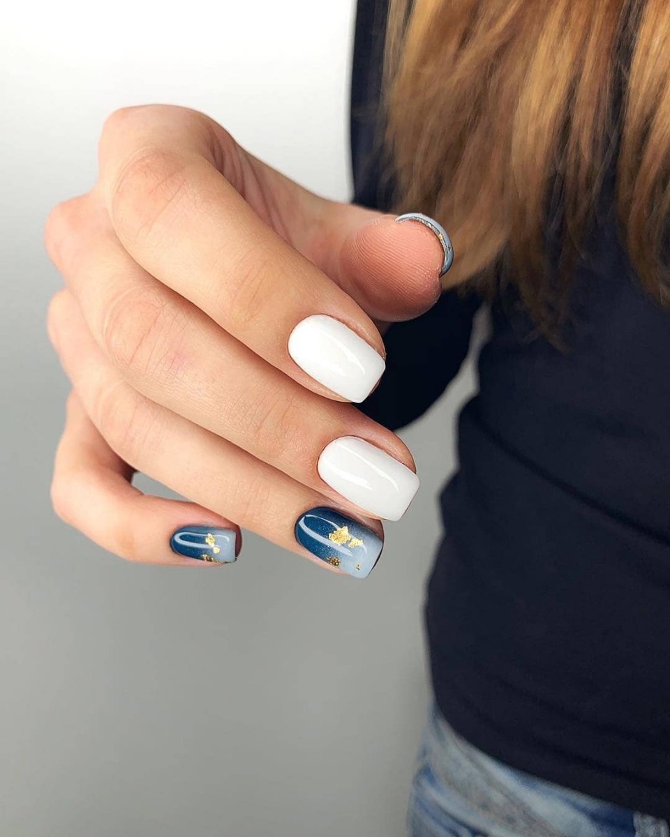 Крутой маникюр на короткие ногти