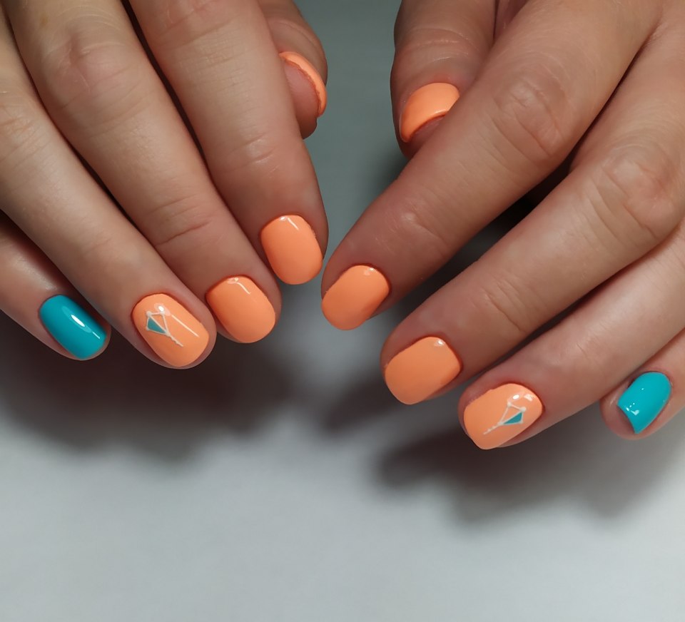 Маникюр гель лаком 2021