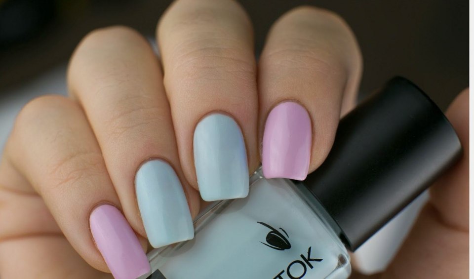 Разноцветные ногти