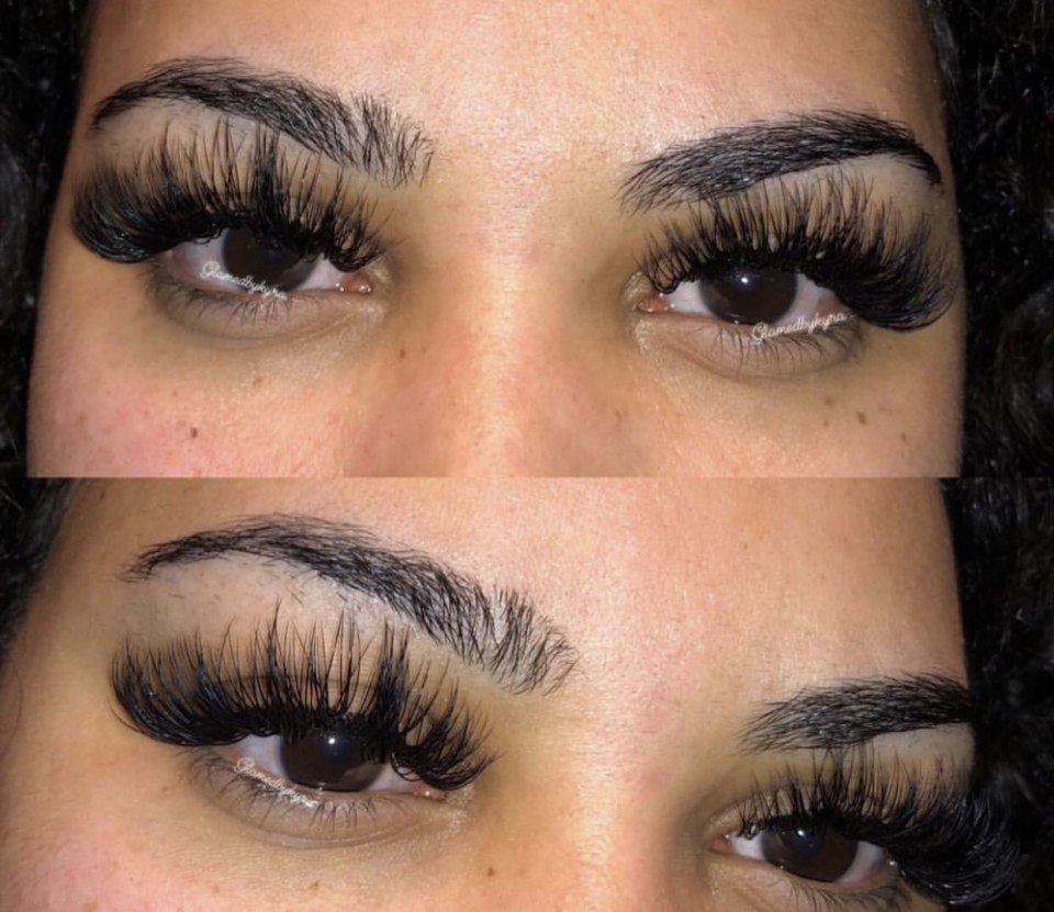 Нарощенные ресницы