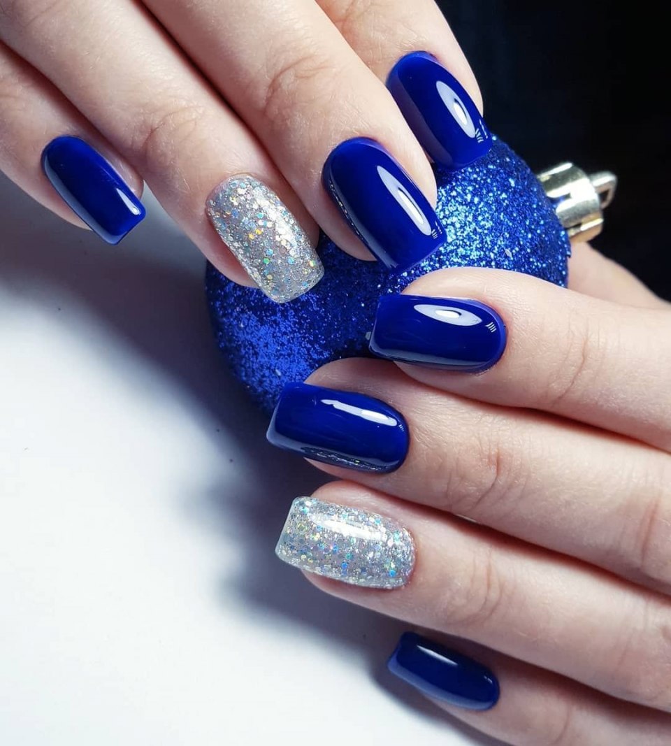 Матовый маникюр