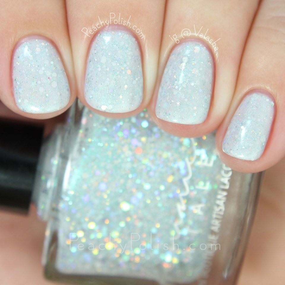 Маникюр с блестками