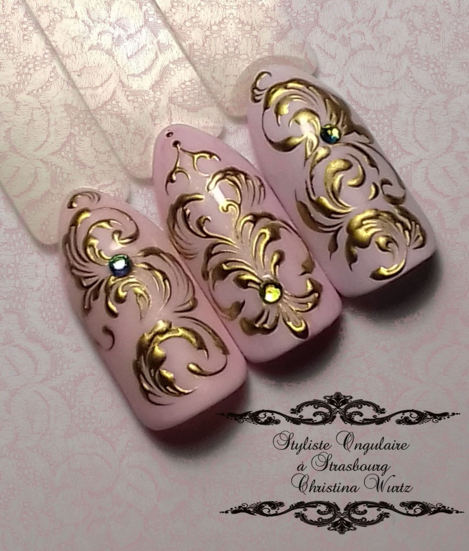 Маникюр узоры пошагово