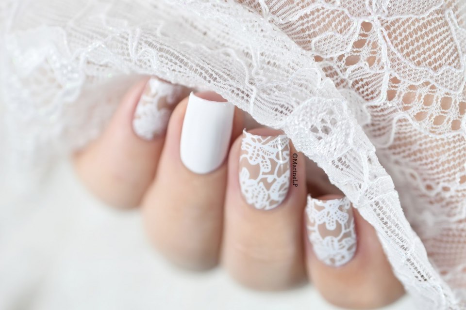Маникюр на свадьбу невесте 2021