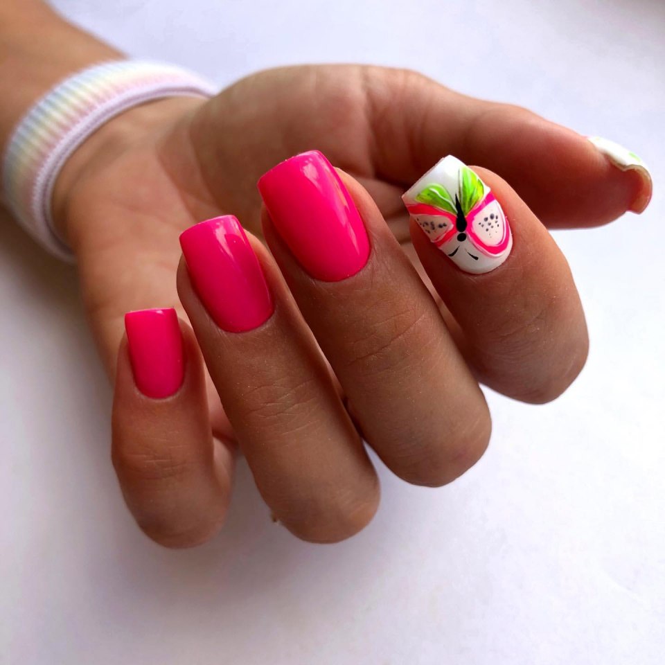 Модный летний маникюр