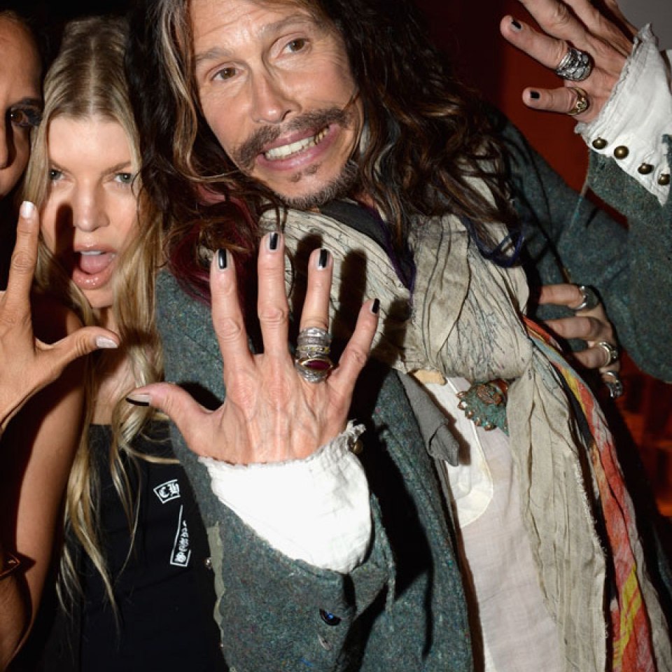 Стивен Тайлер маникюр