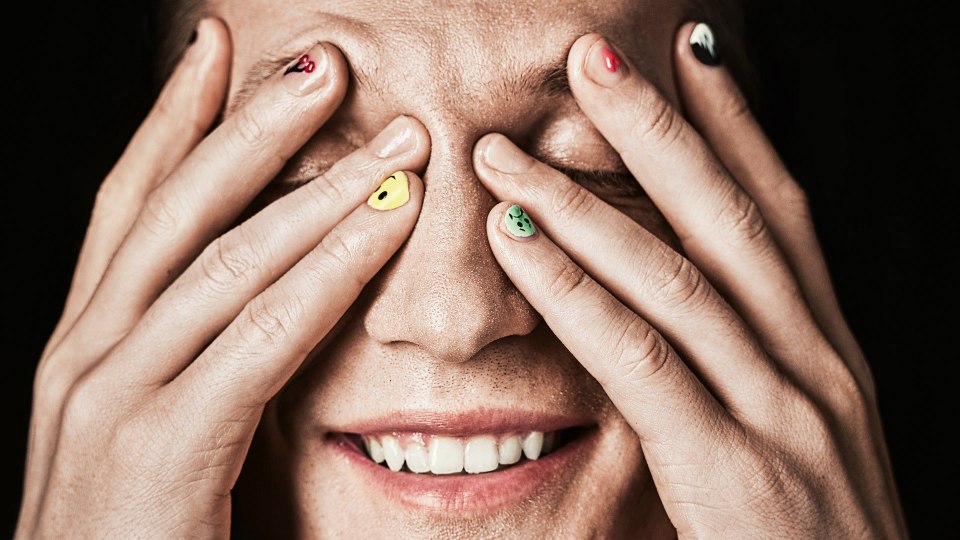 Маникюр в стиле Хэллоуина