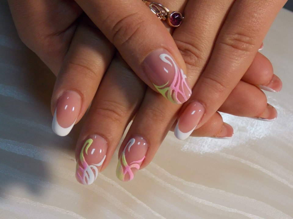 Красивые ноготки френч