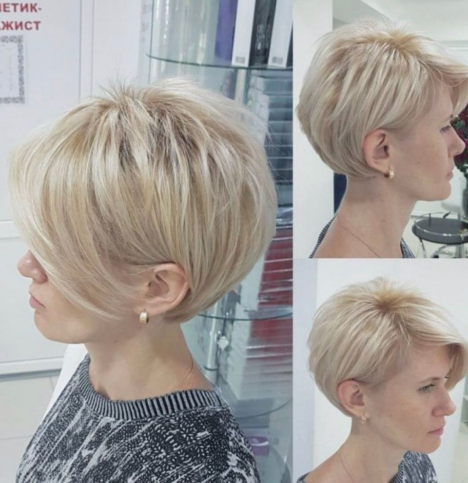 Пикси каре Боб ступенчатые стрижки
