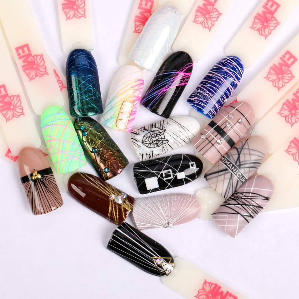 Гель лак паутинка