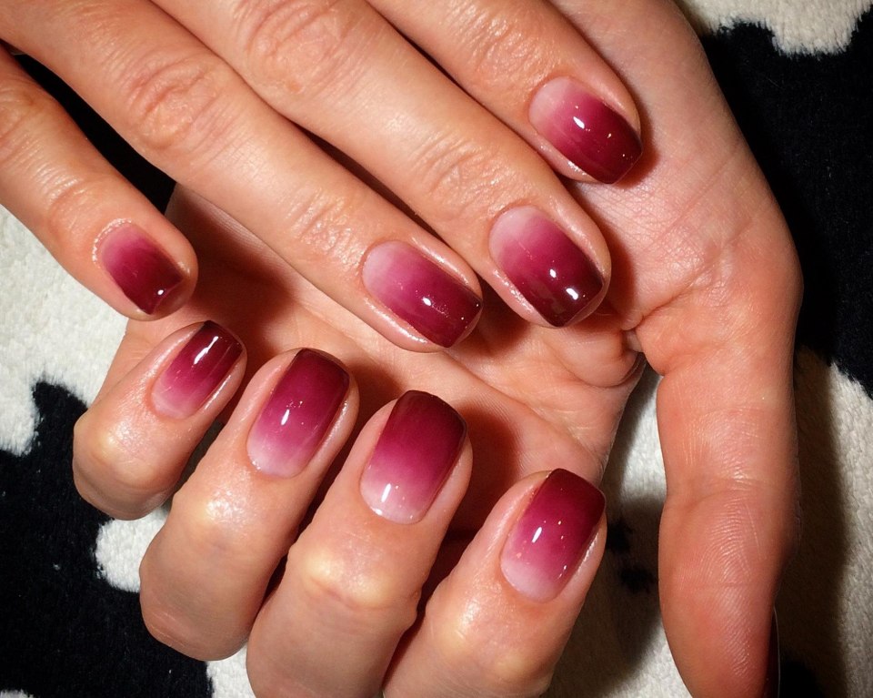 Маникюр растяжка Calgel