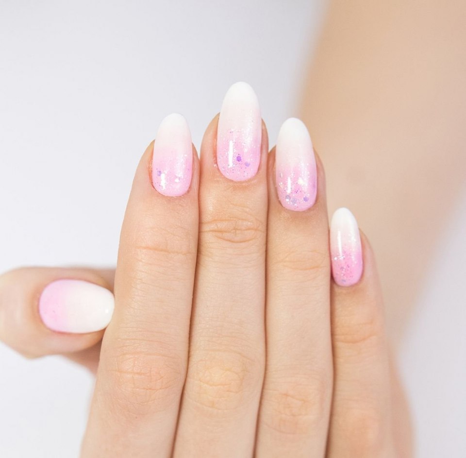 Френч градиент Baby Boomer