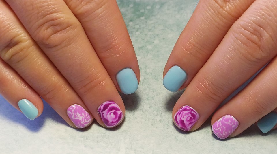 Элегантный маникюр на коротких ногтях