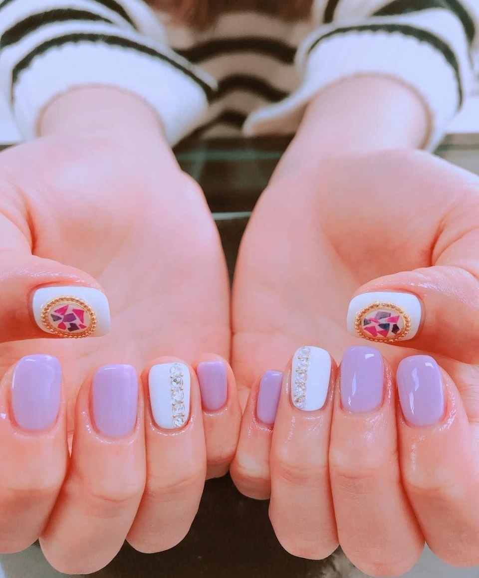 Дизайн нарощенных ногтей под натуральные