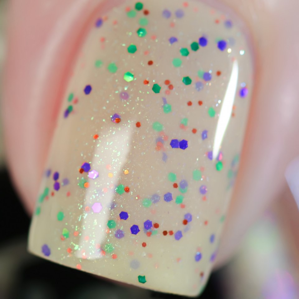 Ногти попкорн фото