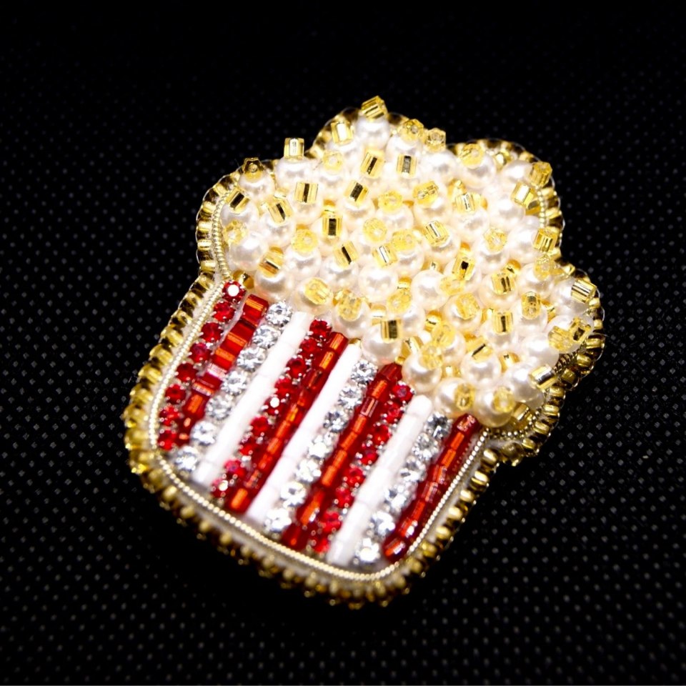 Клеящиеся Стикеры попкорн