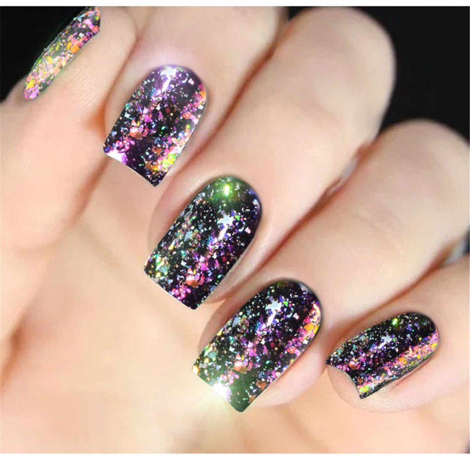 Глиттер гель хамелеон