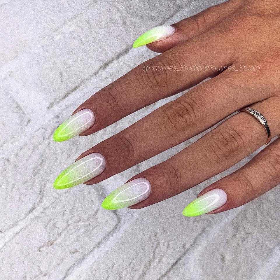 Кислотный френч 2021