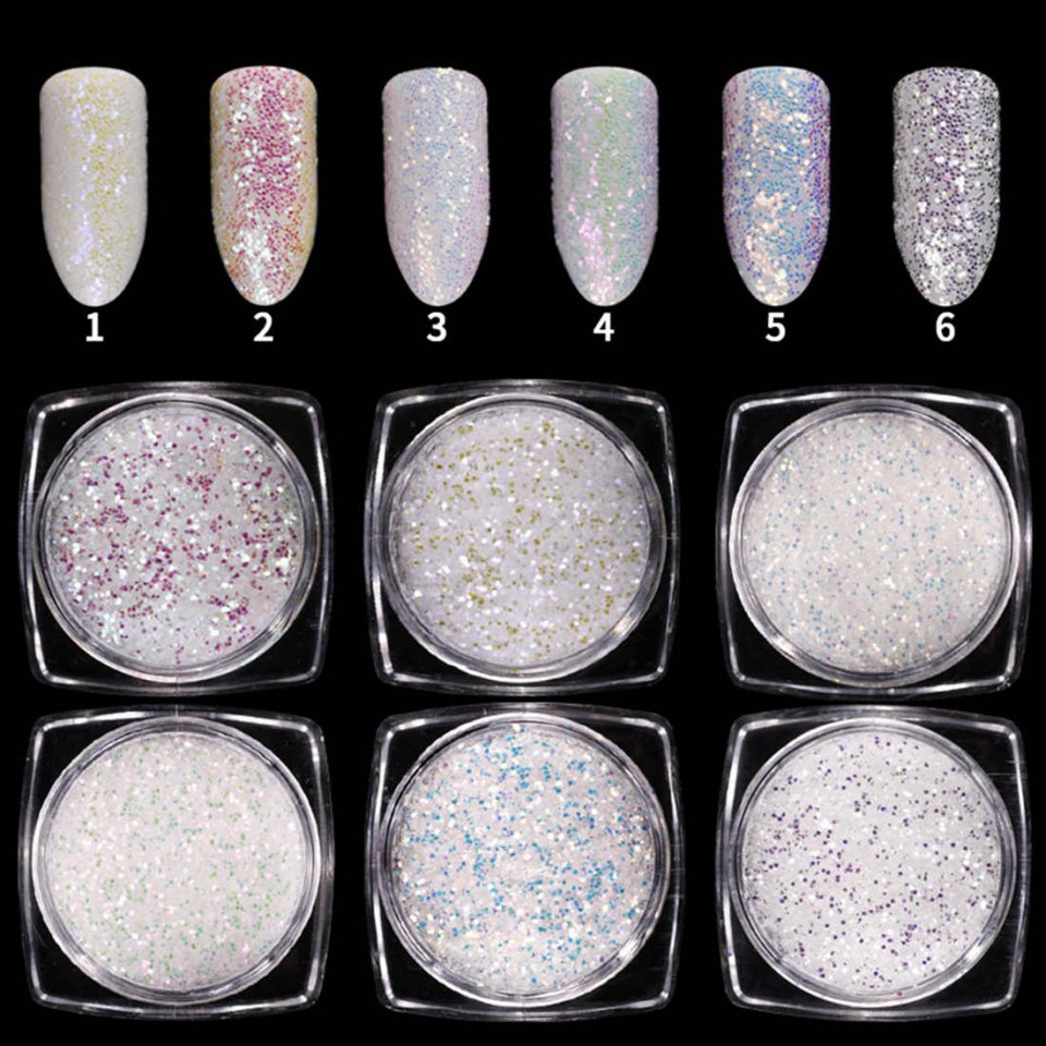 Глиттер нейлс