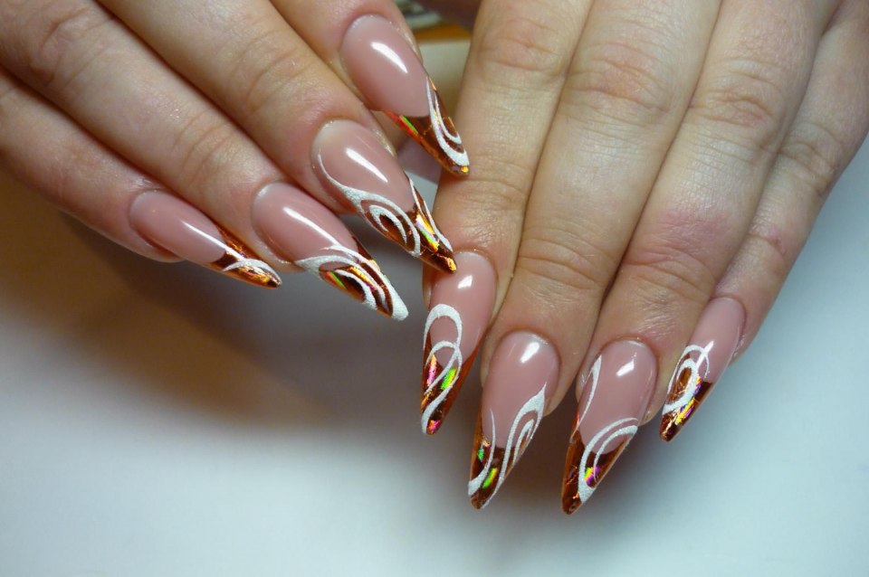 Маникюр мазки