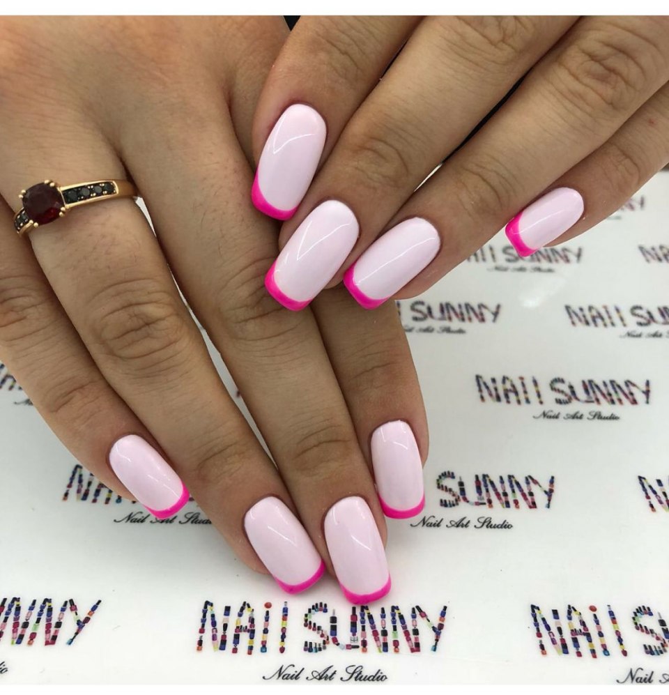 Акварельный маникюр