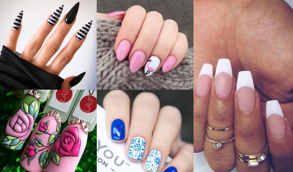 Сделать красивые ногти какие сейчас популярные