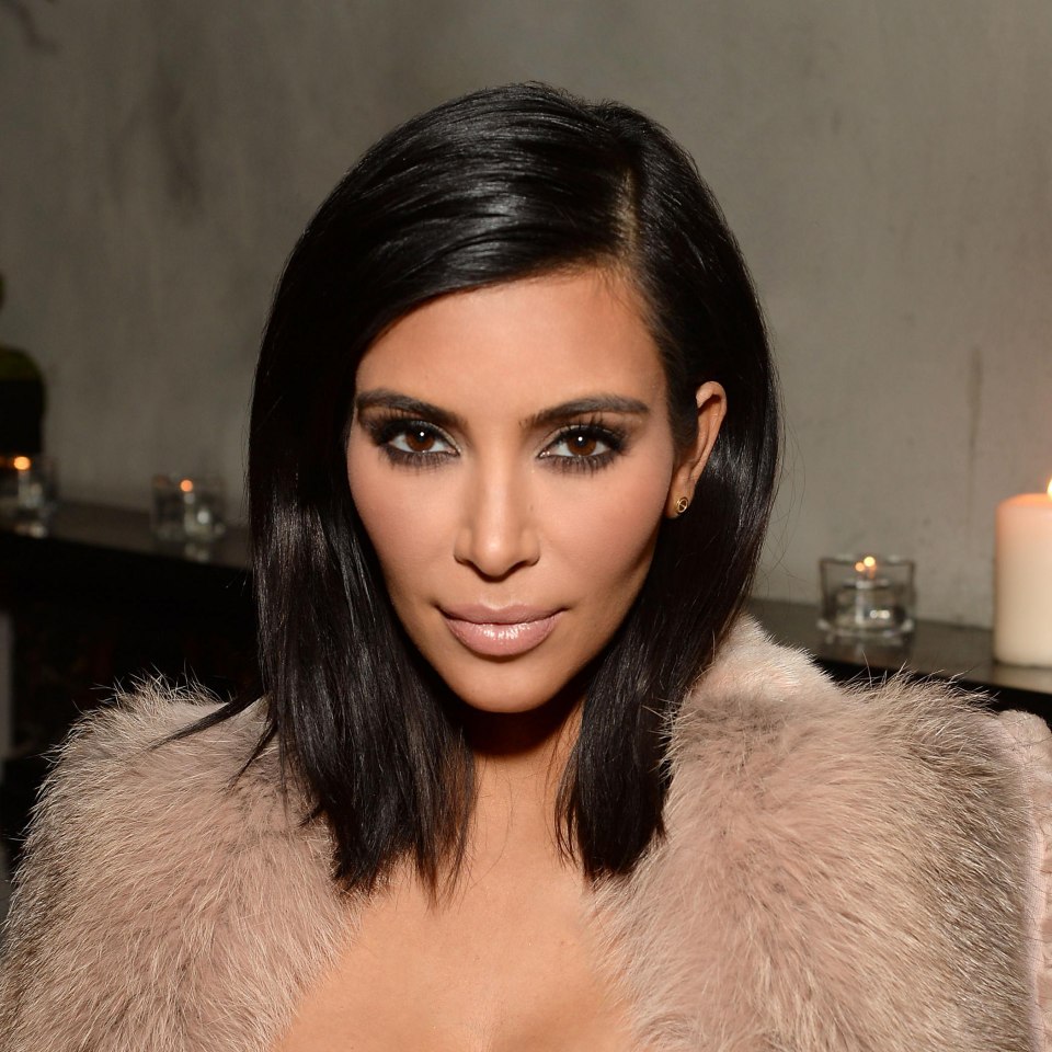 Стрижка Ким Кардашян