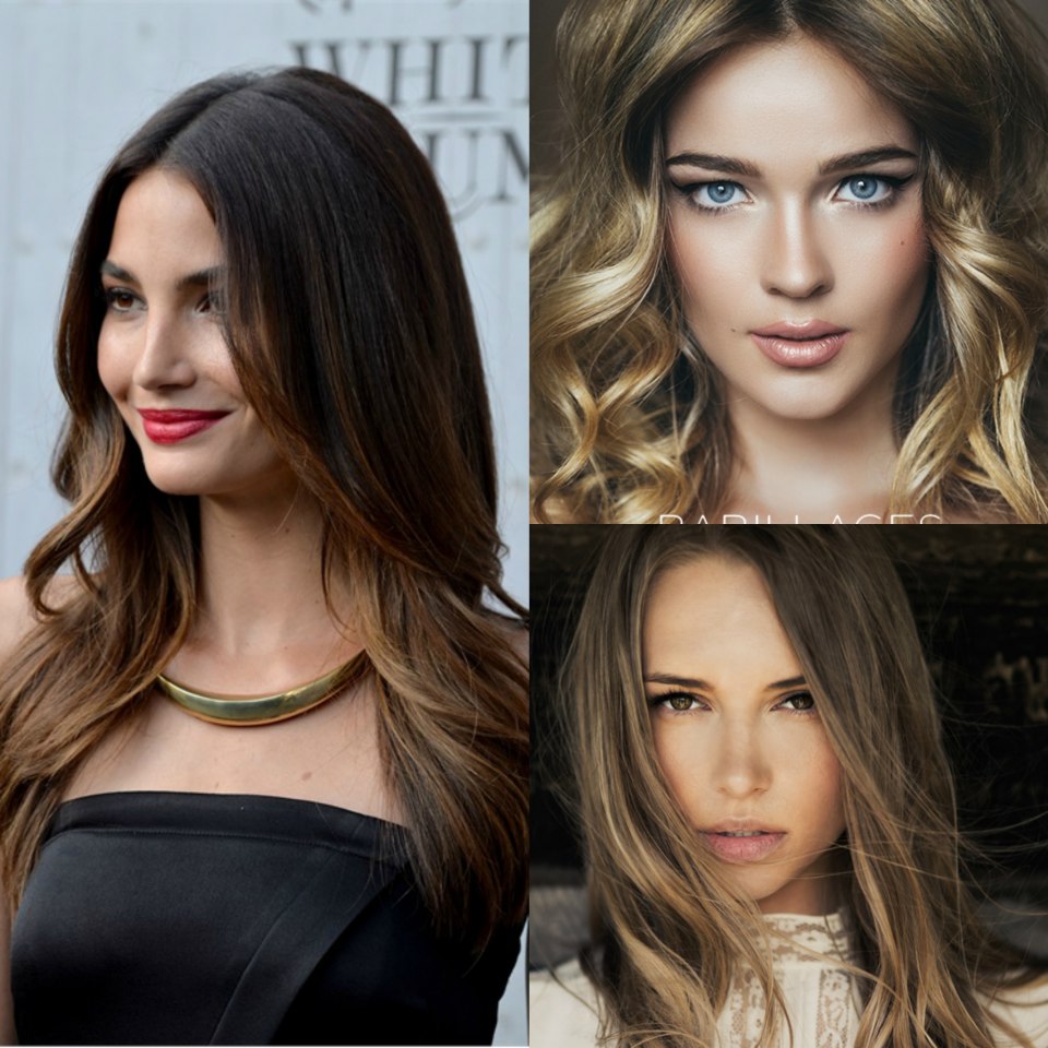 Пряди возле лица