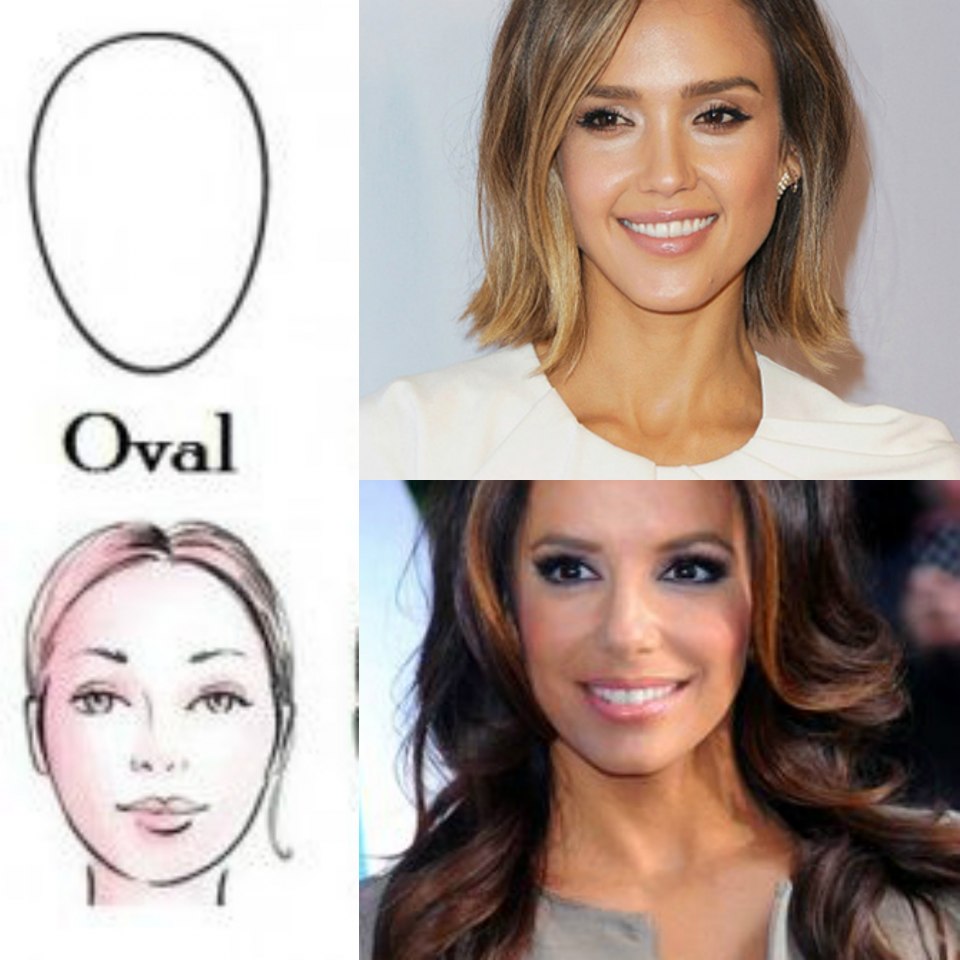 Прически для квадратного овала лица