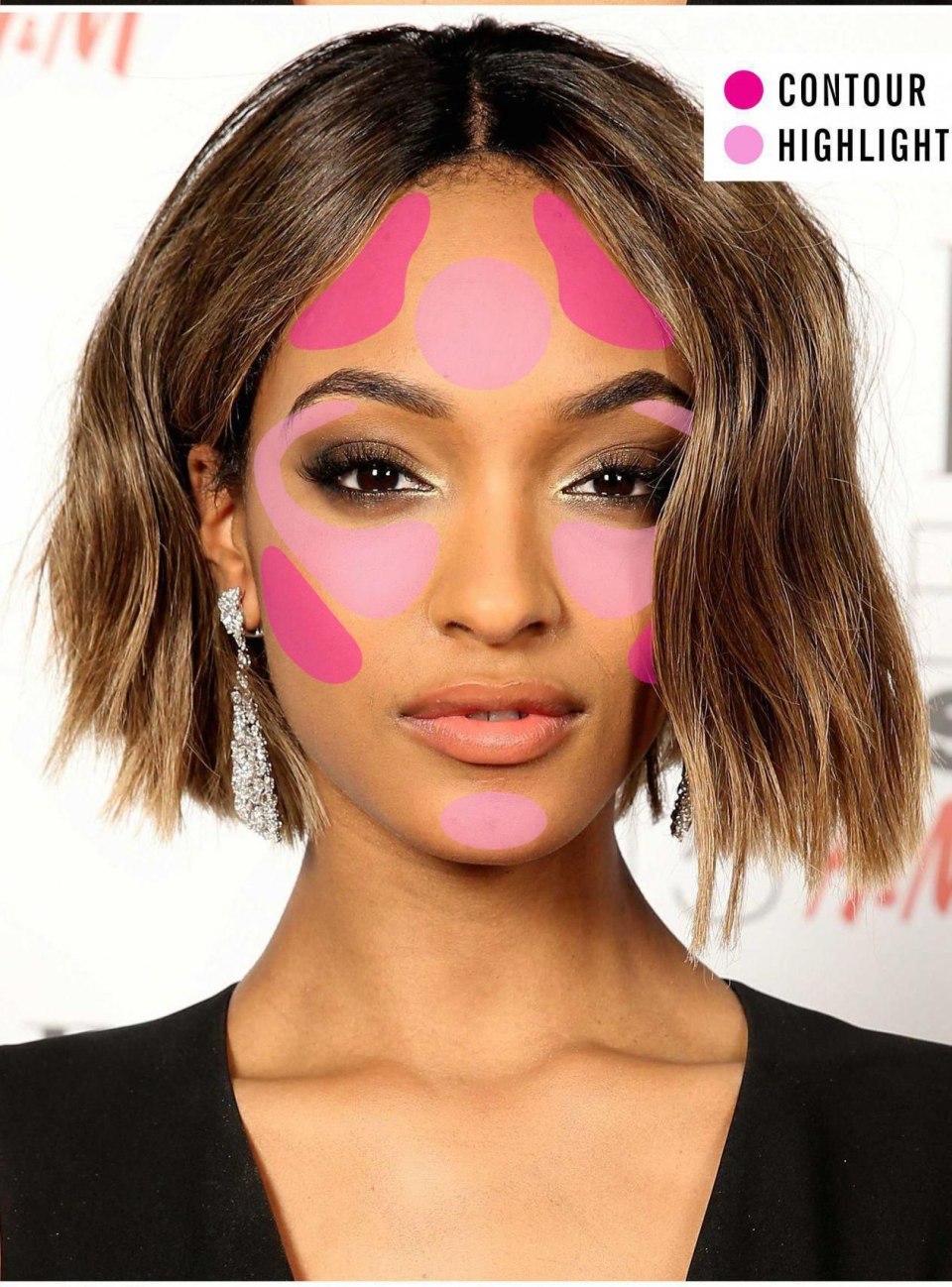 Контуринг волос на короткие волосы