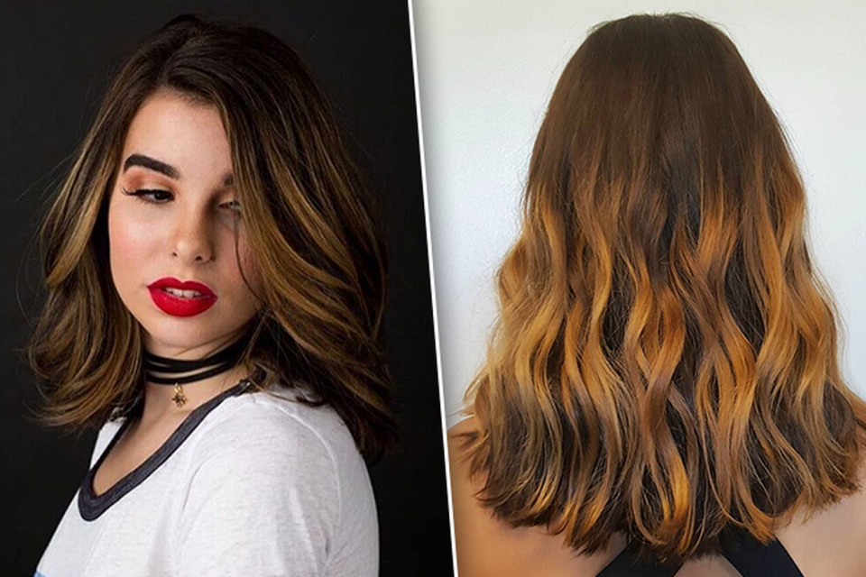 Контуринг окрашивание волос улица