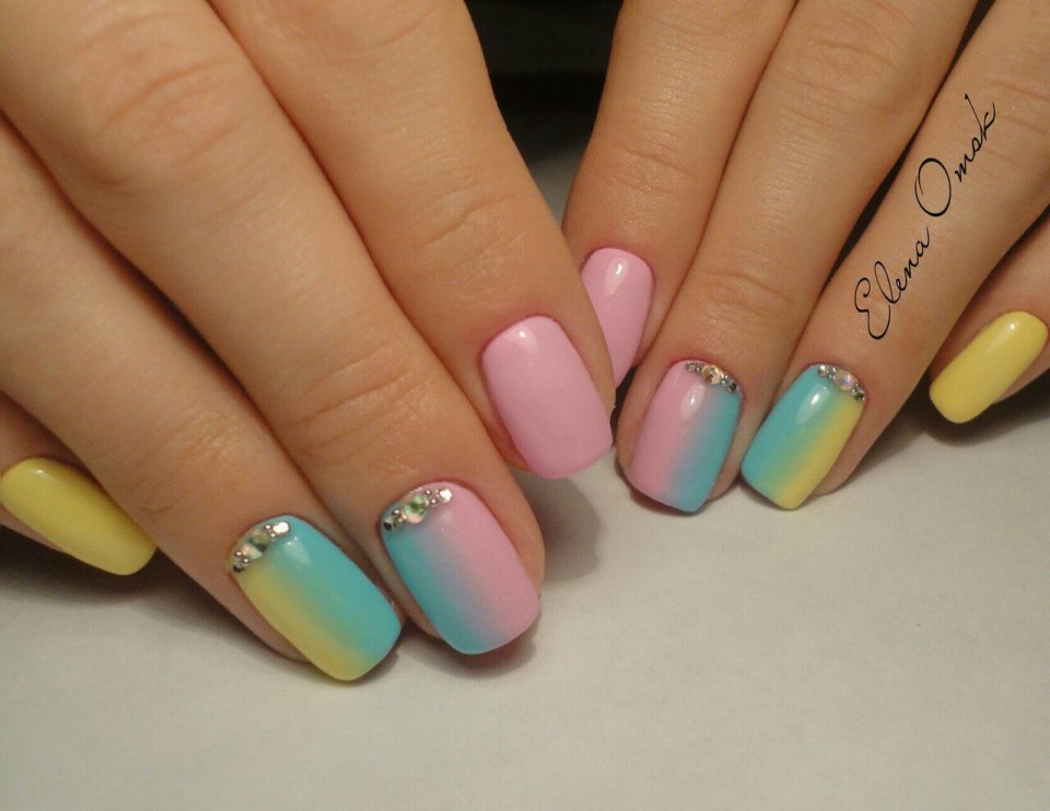 Френч градиент