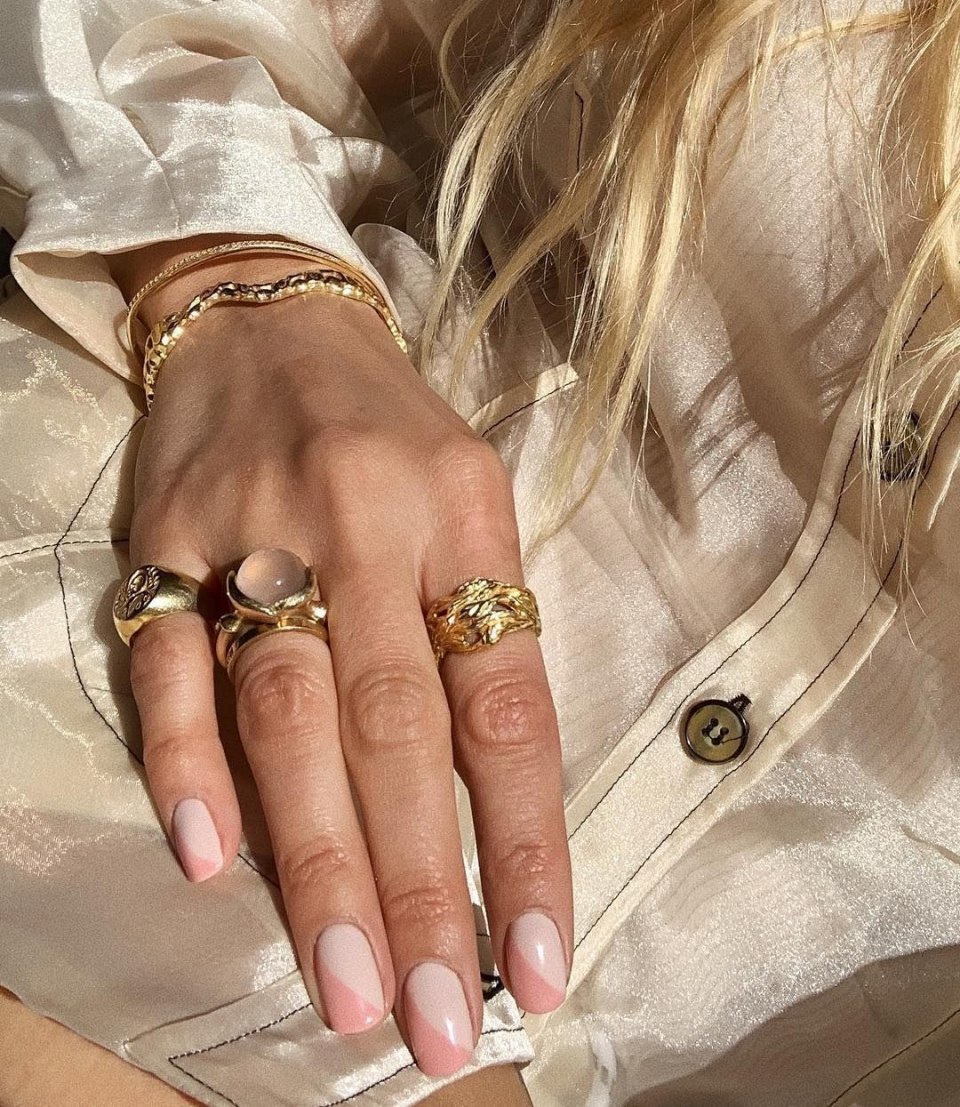 Богатый маникюр